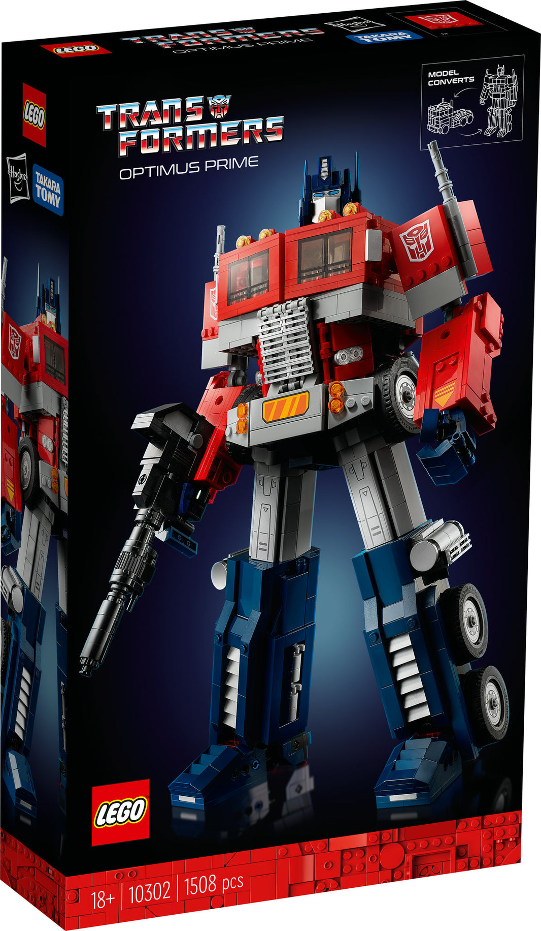 LEGO Icons - Optimus Prime (10302) – im GOLDSTEIN.SHOP verfügbar mit Gratisversand ab Schweizer Lager
