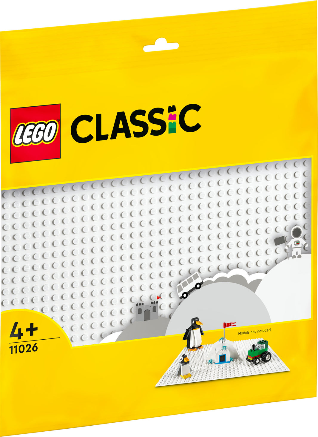 LEGO Classic - Weisse Bauplatte (11026) – im GOLDSTEIN.SHOP verfügbar mit Gratisversand ab Schweizer Lager