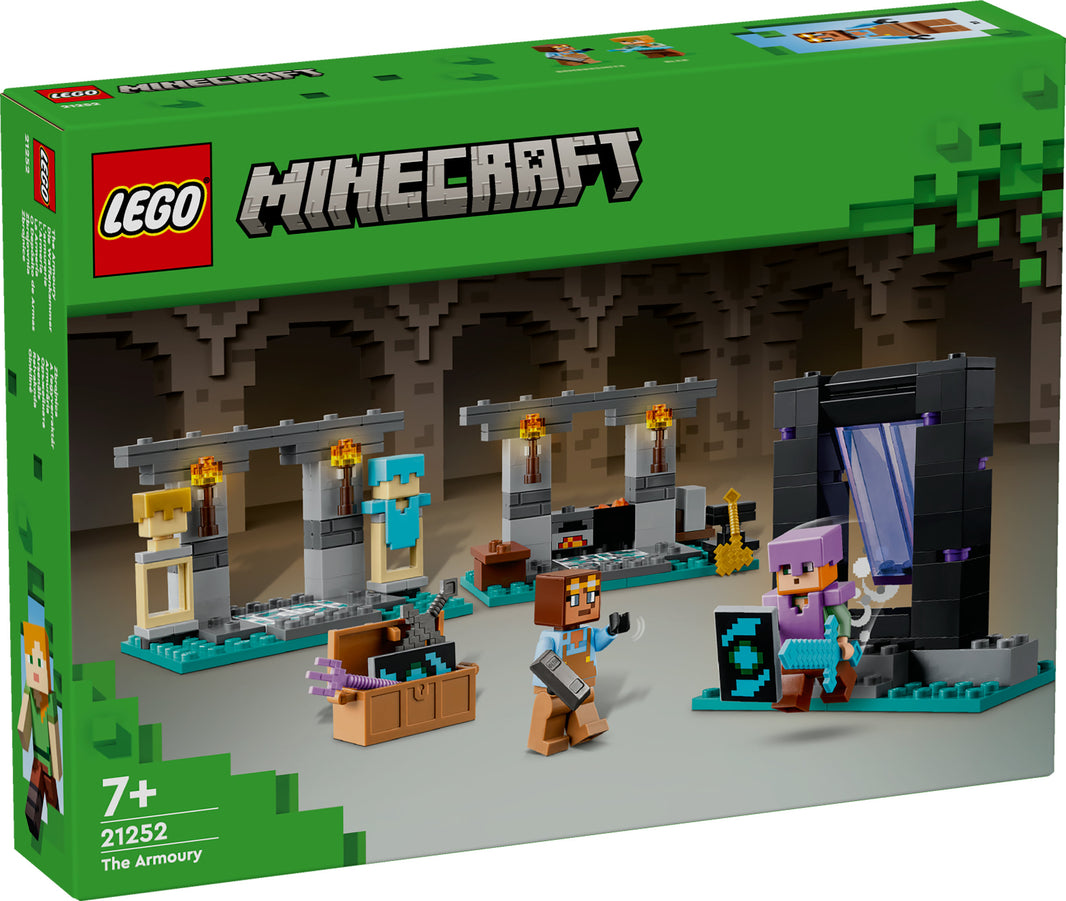 LEGO Minecraft - Die Waffenkammer (21252) – im GOLDSTEIN.SHOP verfügbar mit Gratisversand ab Schweizer Lager