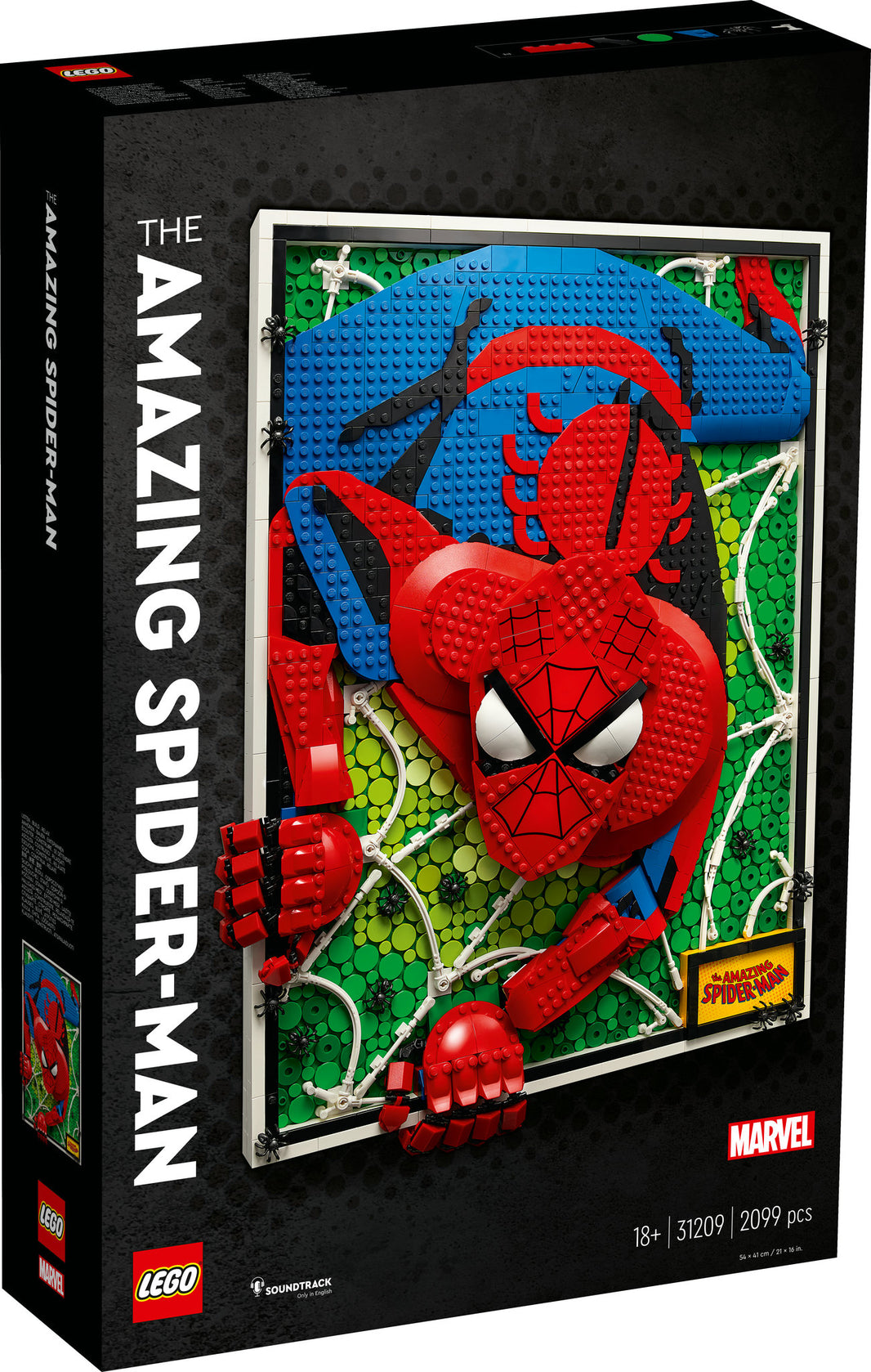 LEGO ART - The Amazing Spider-Man (31209) – im GOLDSTEIN.SHOP verfügbar mit Gratisversand ab Schweizer Lager