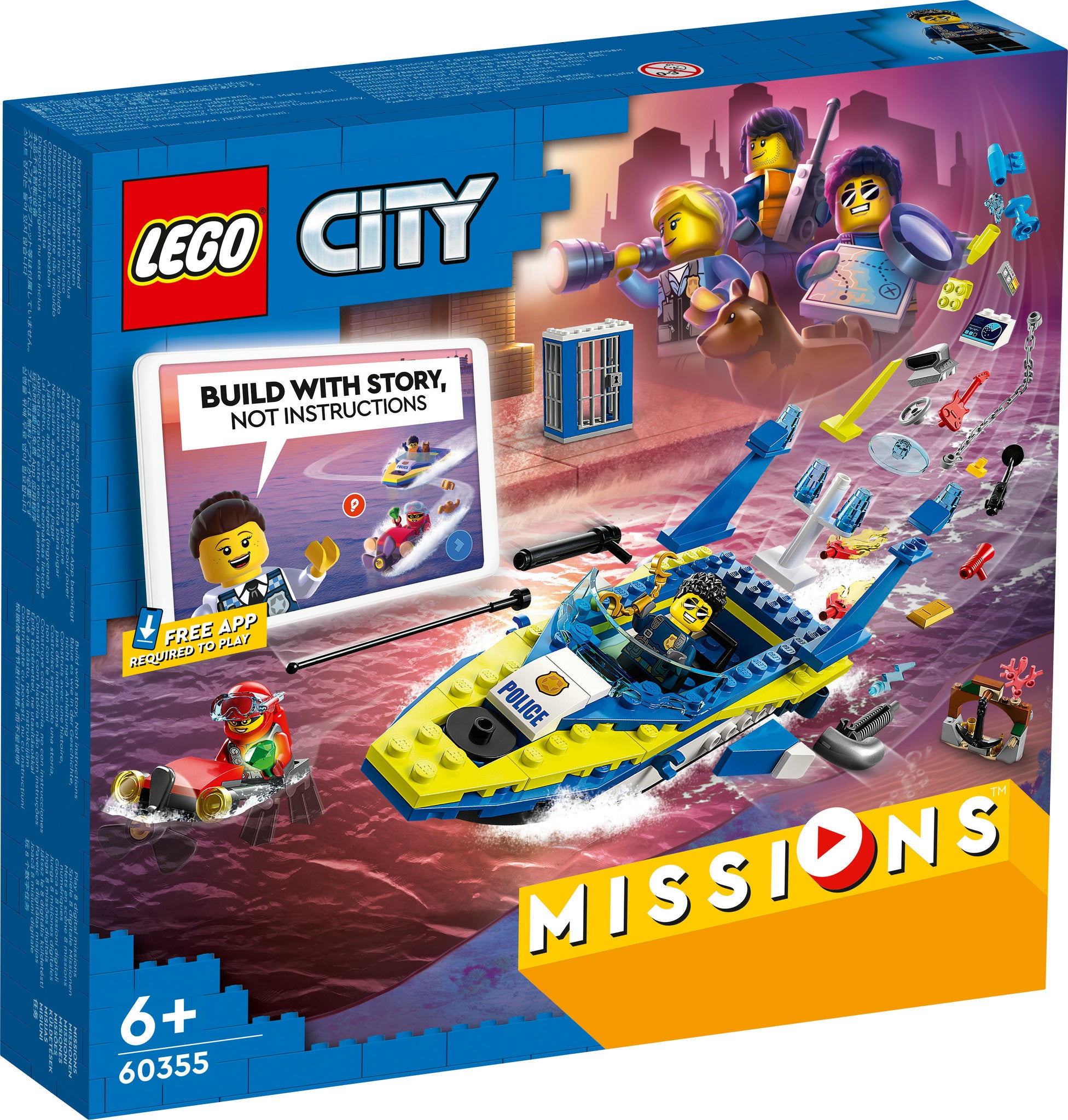 LEGO City - Detektivmissionen der Wasserpolizei (60355)