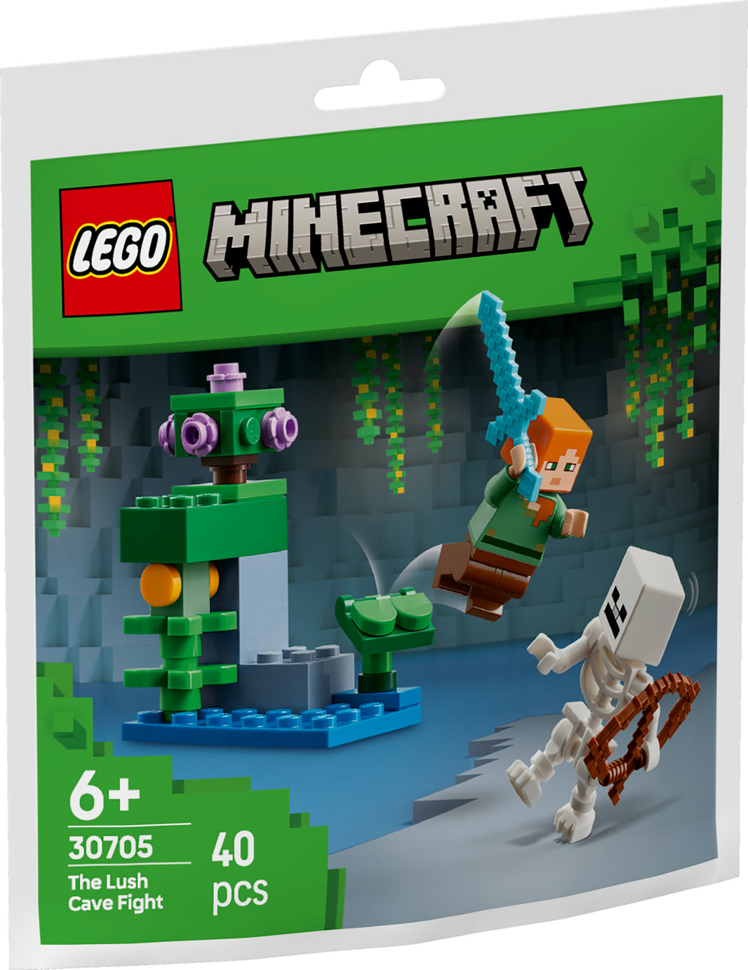 LEGO Minecraft - Showdown in der Üppigen Höhle (30705) – im GOLDSTEIN.SHOP verfügbar mit Gratisversand ab Schweizer Lager