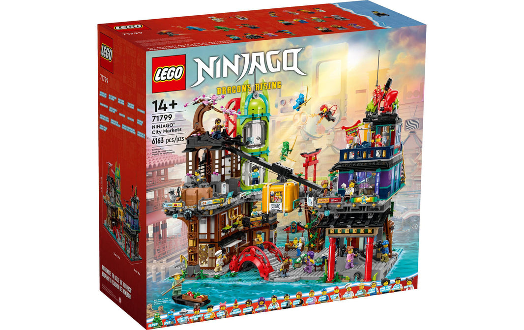 LEGO Ninjago Die Märkte von Ninjago City 71799 – im GOLDSTEIN.SHOP verfügbar mit Gratisversand ab Schweizer Lager
