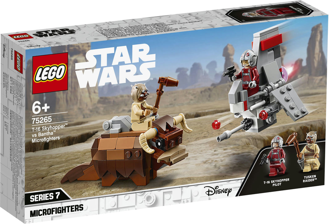 LEGO Star Wars - T-16 Skyhopper vs Bantha Microfighters (75265)