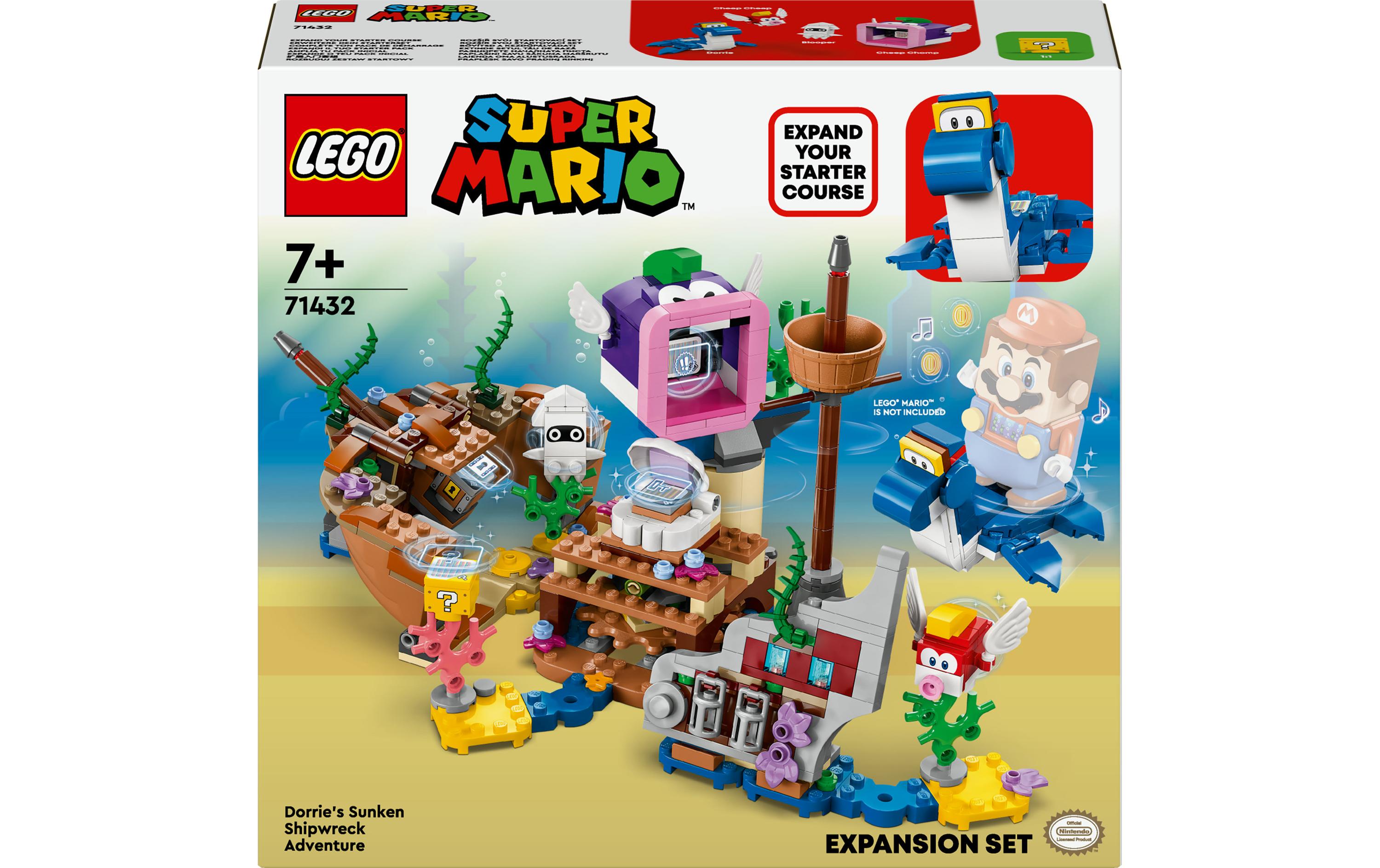 LEGO Super Mario Dorrie und das versunkene Schiff 71432