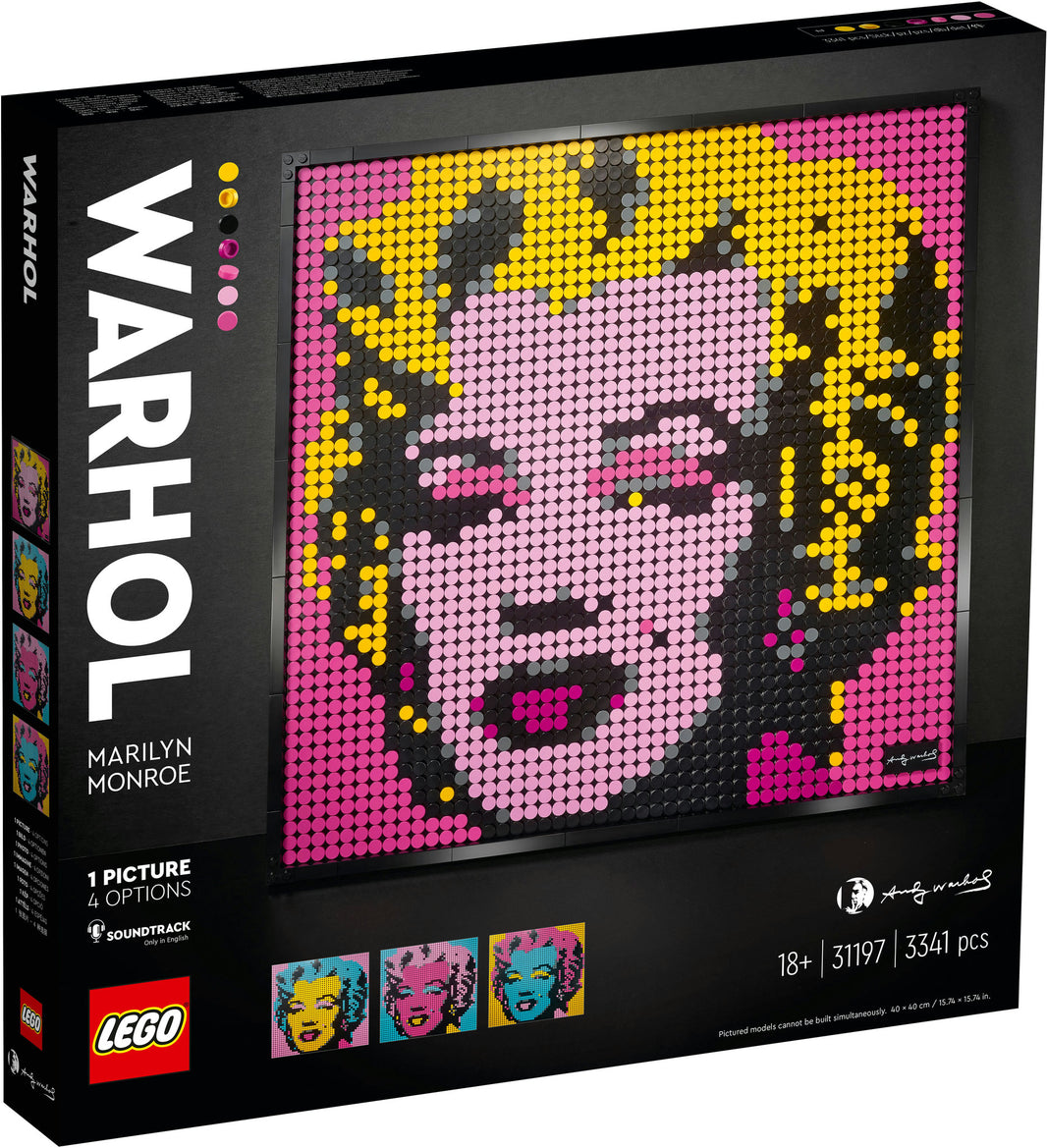 LEGO ART - Andy Warhol's Marilyn Monroe (31197) – im GOLDSTEIN.SHOP verfügbar mit Gratisversand ab Schweizer Lager