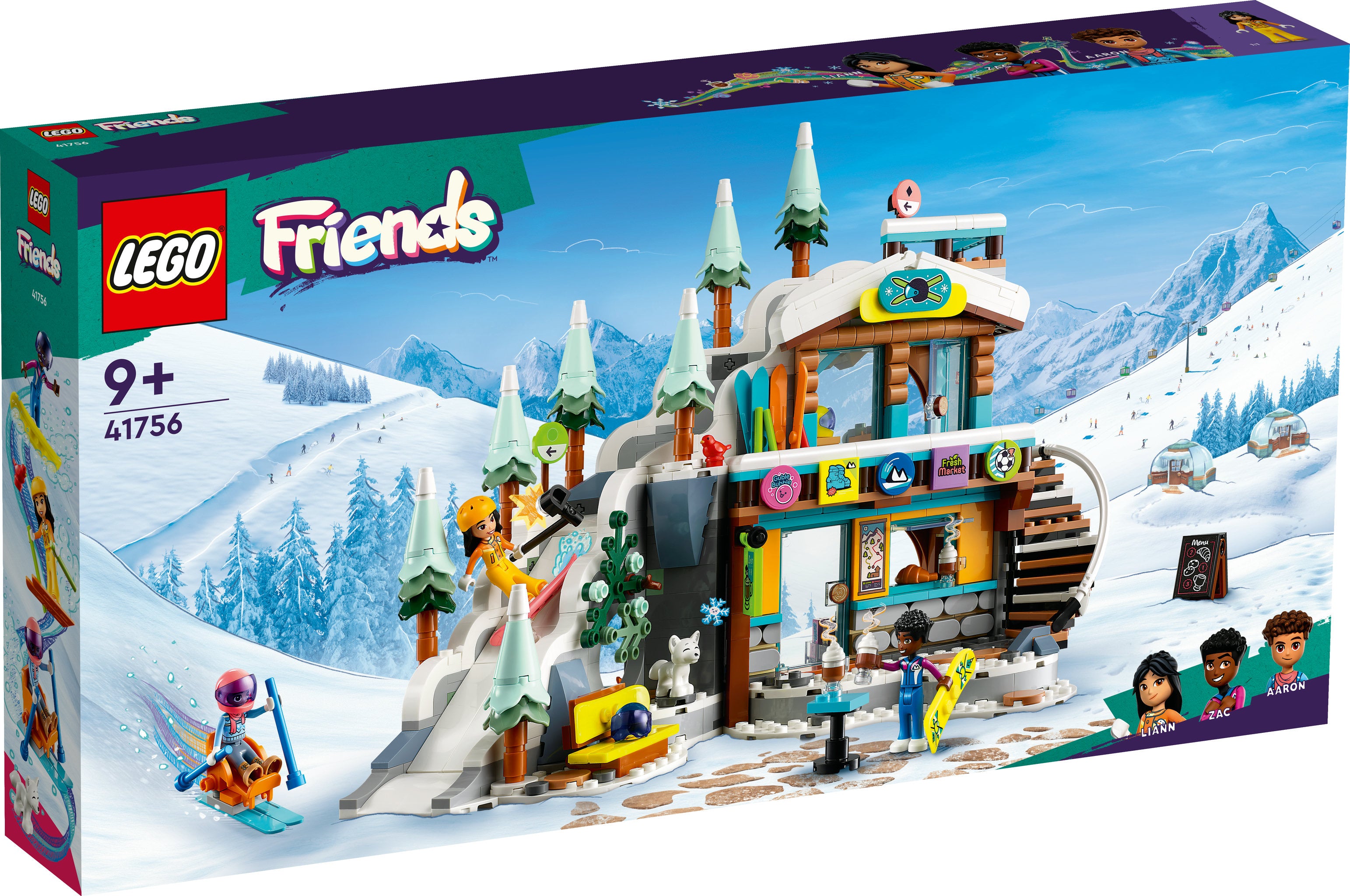 LEGO Friends - Skipiste und Café (41756) – im GOLDSTEIN.SHOP verfügbar mit Gratisversand ab Schweizer Lager