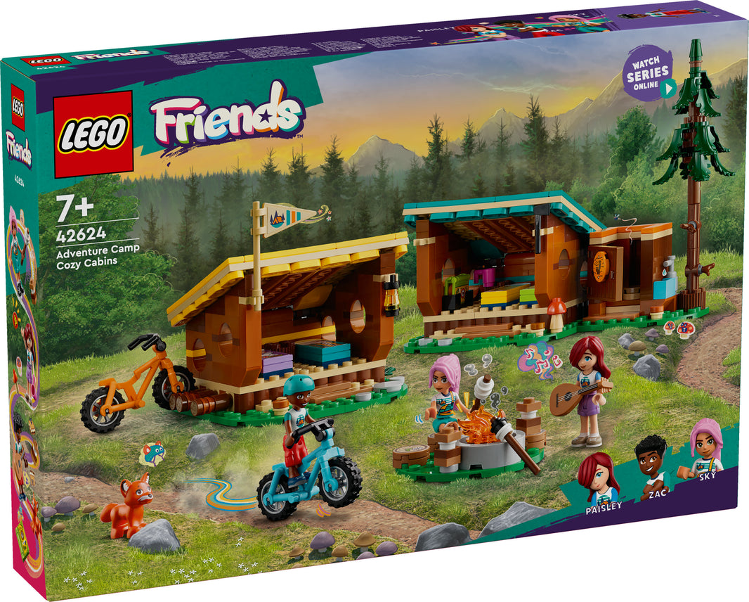 LEGO Friends - Gemütliche Hütten im Abenteuercamp (42624) – im GOLDSTEIN.SHOP verfügbar mit Gratisversand ab Schweizer Lager