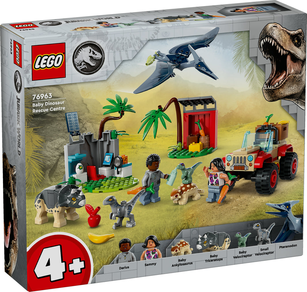 LEGO Jurassic World - Rettungszentrum für Baby-Dinos (76963) – im GOLDSTEIN.SHOP verfügbar mit Gratisversand ab Schweizer Lager