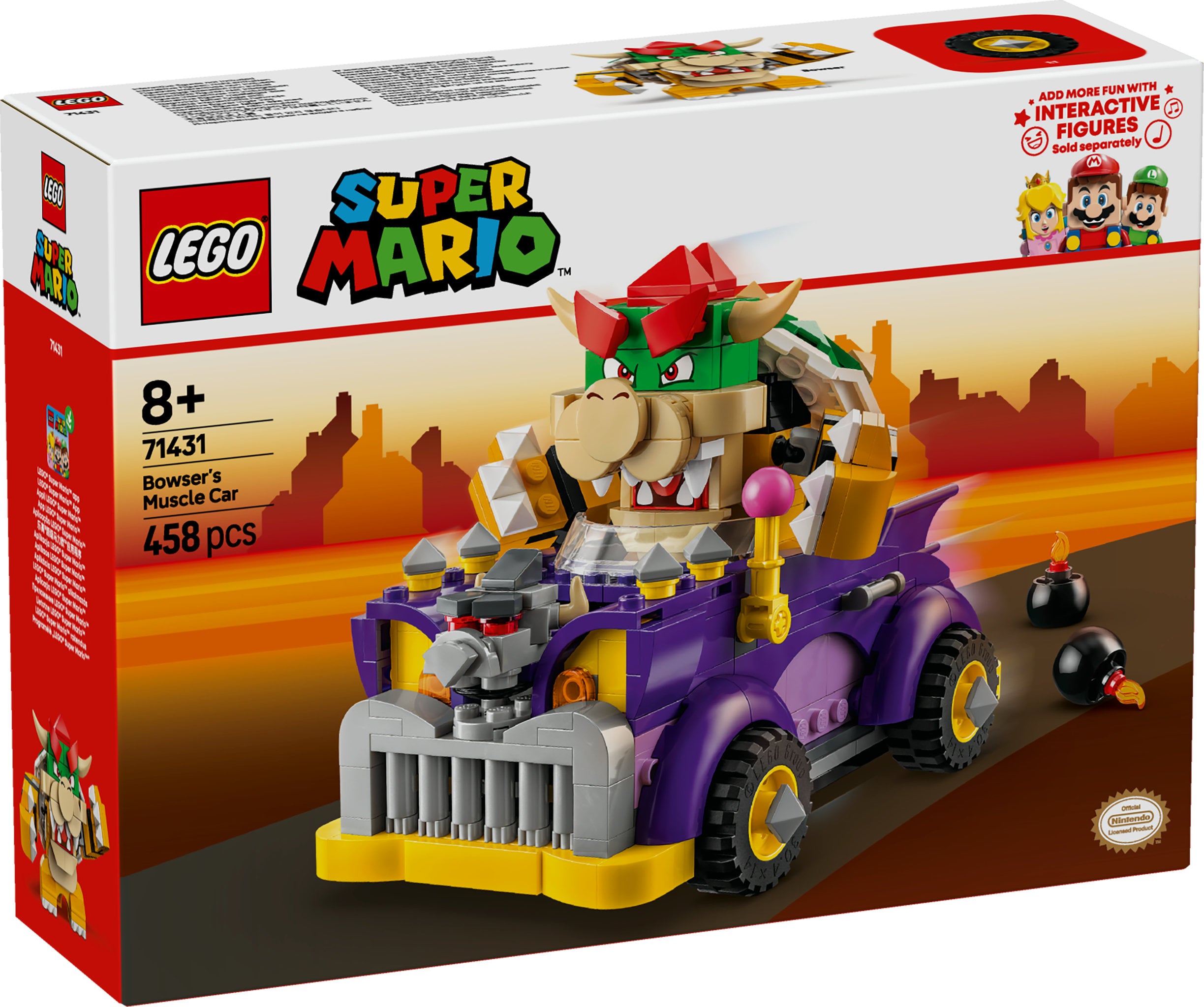 LEGO Super Mario - Bowsers Monsterkarre – Erweiterungsset (71431)