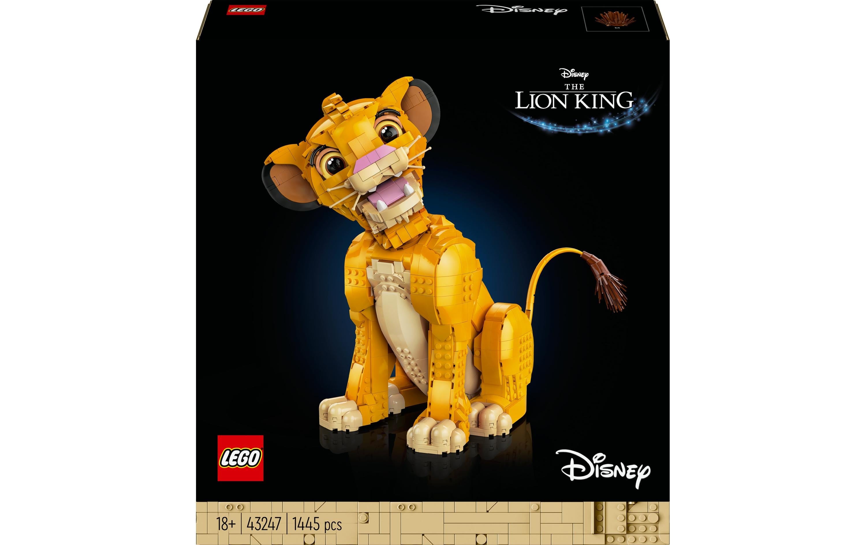 LEGO Disney Simba, der junge König der Löwen 43247