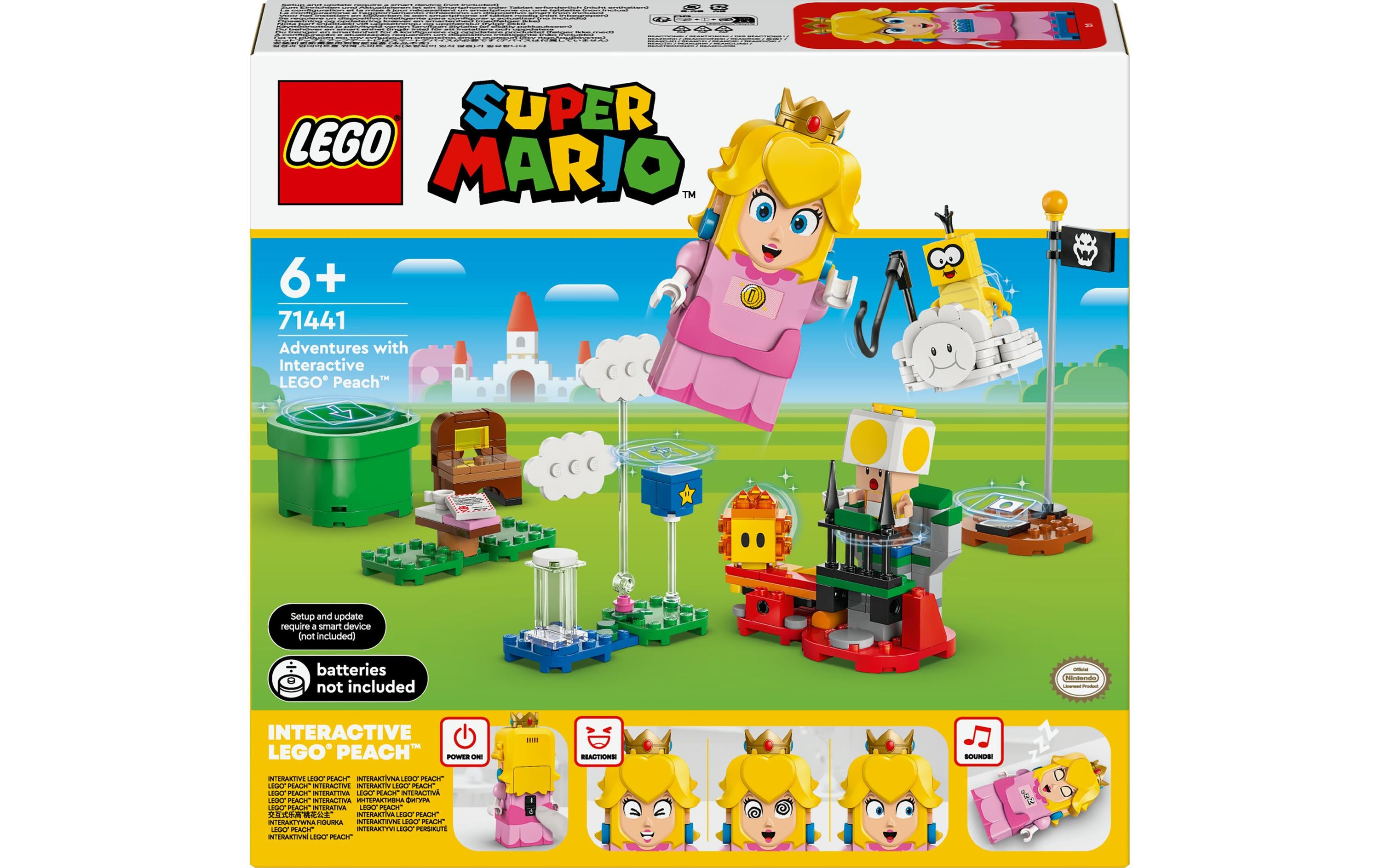 LEGO Super Mario Abenteuer mit der interaktiven Peach 71441