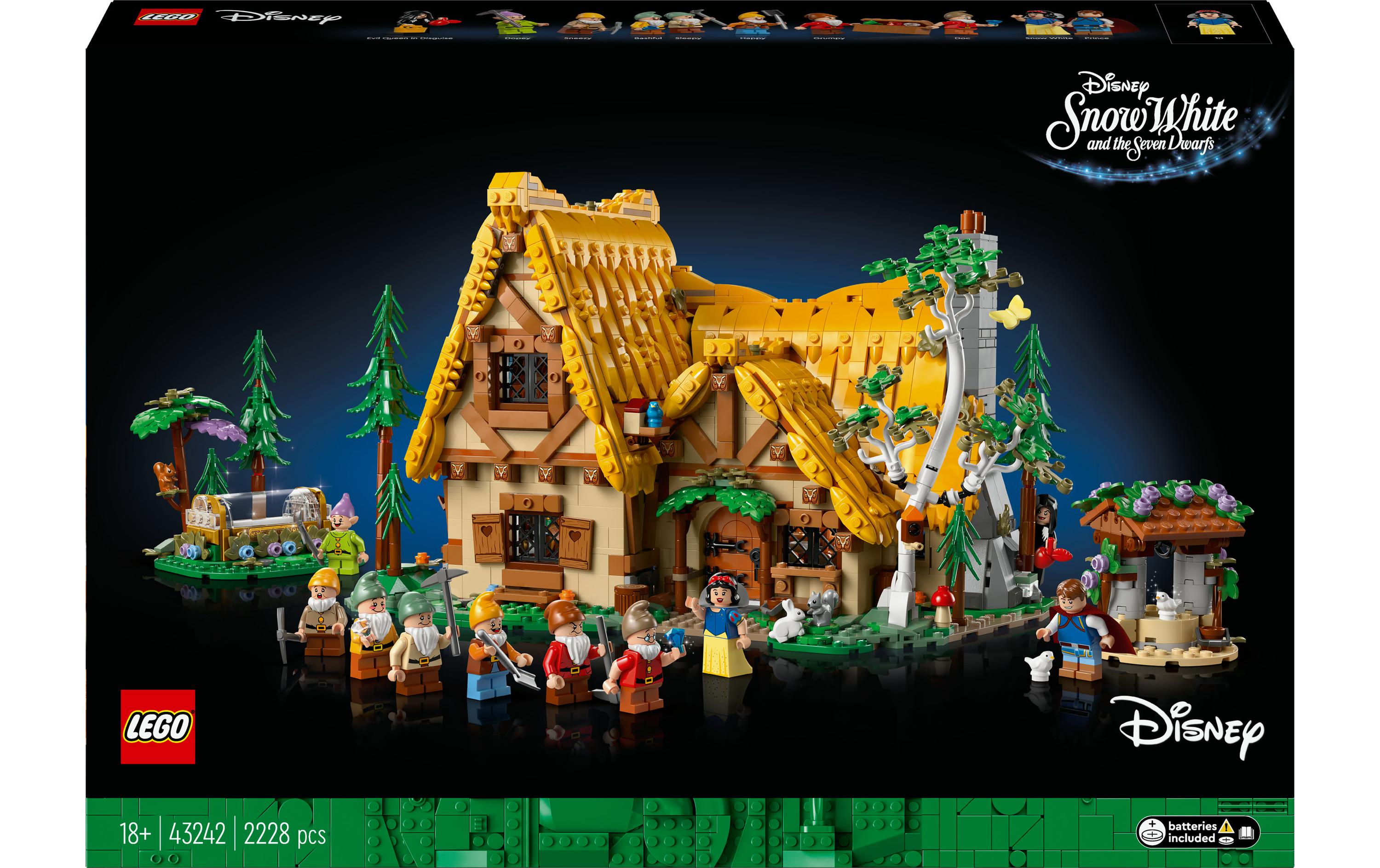 LEGO Disney Die Hütte von Schneewittchen 43242