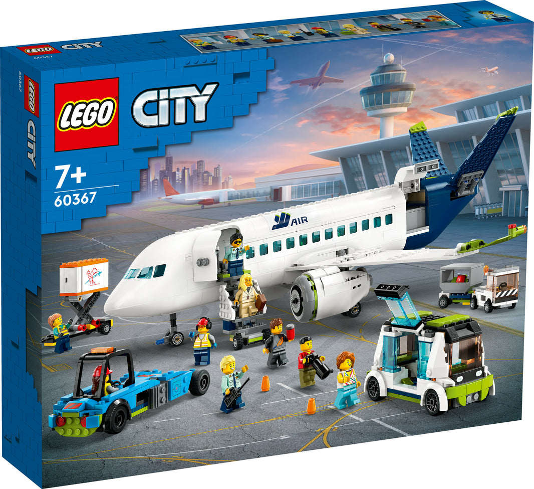 LEGO City - Passagierflugzeug (60367) – im GOLDSTEIN.SHOP verfügbar mit Gratisversand ab Schweizer Lager