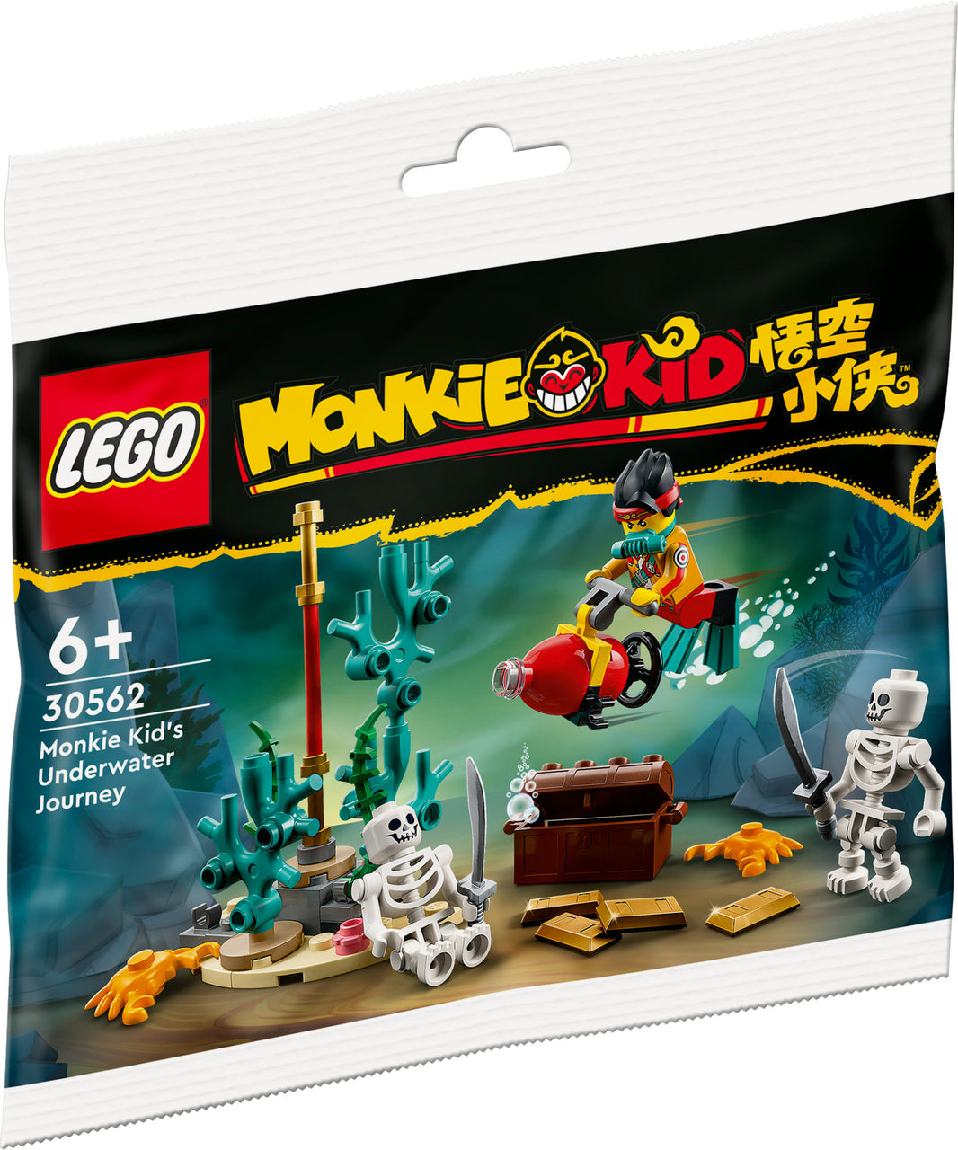 LEGO Monkie Kid - Monkie Kids Unterwasserreise (30562)