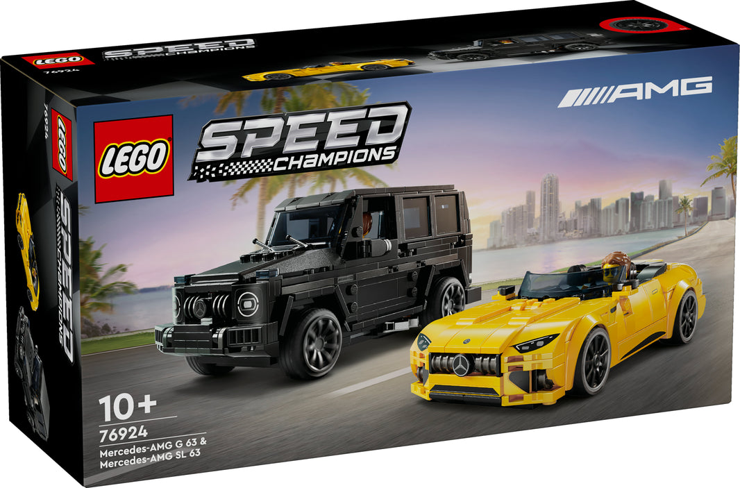 LEGO Speed Champions - Mercedes-AMG G 63 & Mercedes-AMG SL 63 (76924) – im GOLDSTEIN.SHOP verfügbar mit Gratisversand ab Schweizer Lager