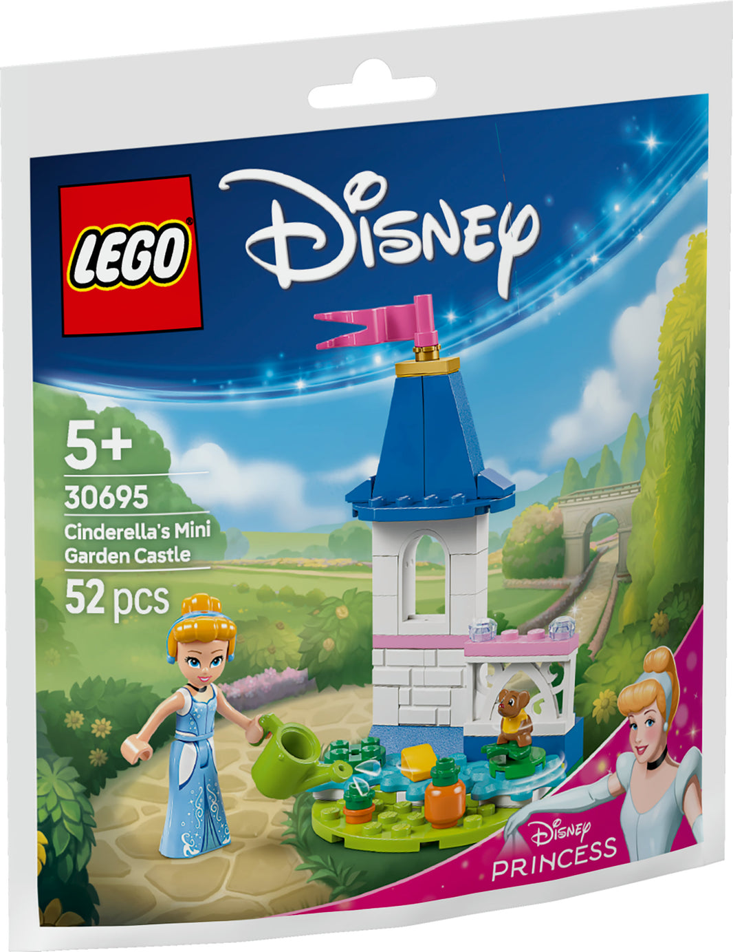 LEGO Disney Princess - Cinderellas Mini-Gartenschloss (30695) – im GOLDSTEIN.SHOP verfügbar mit Gratisversand ab Schweizer Lager