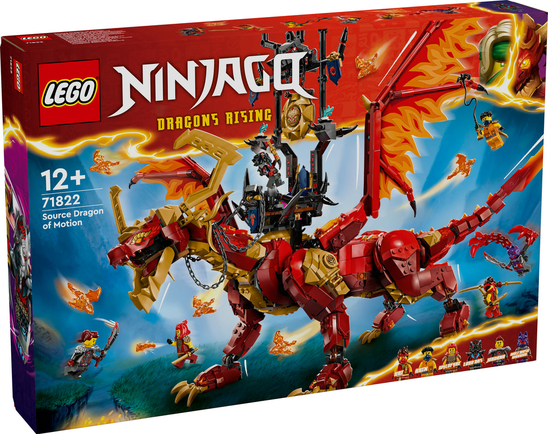 LEGO Ninjago - Quelldrache der Bewegung (71822) – im GOLDSTEIN.SHOP verfügbar mit Gratisversand ab Schweizer Lager
