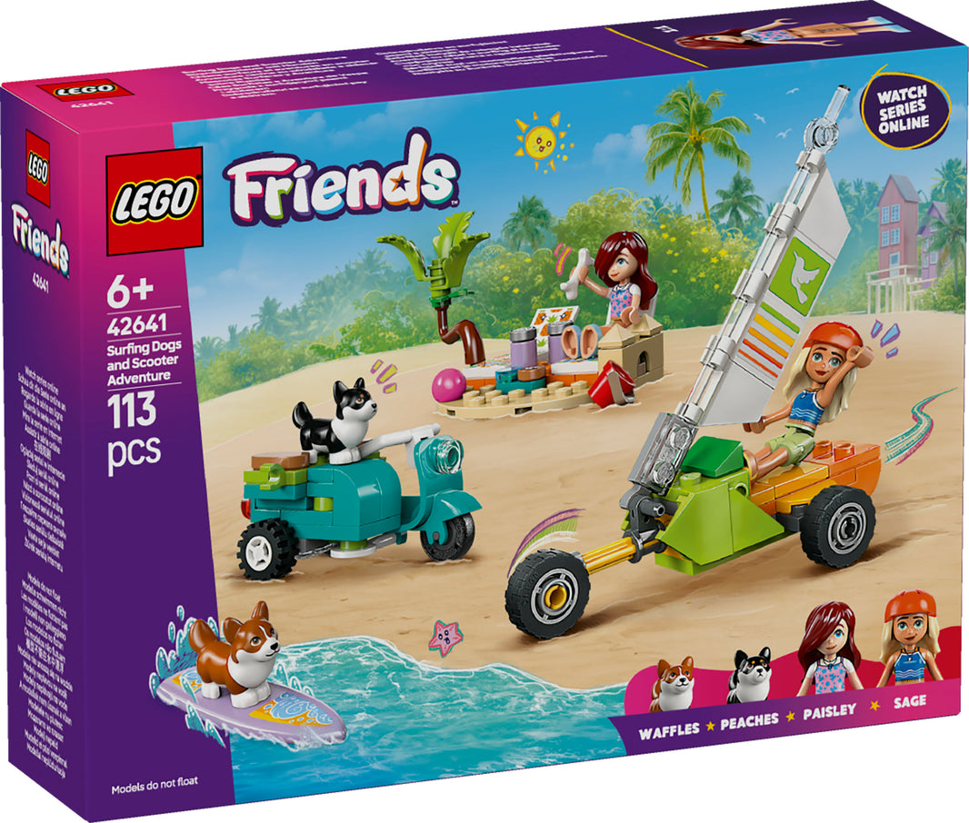 LEGO Friends - Strandabenteuer mit Hunden (42641) – im GOLDSTEIN.SHOP verfügbar mit Gratisversand ab Schweizer Lager