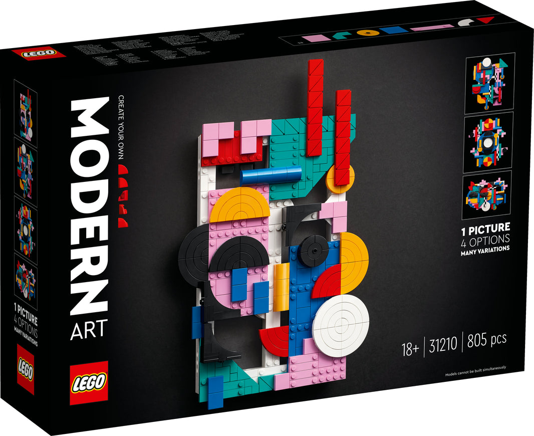 LEGO ART - Moderne Kunst (31210) – im GOLDSTEIN.SHOP verfügbar mit Gratisversand ab Schweizer Lager