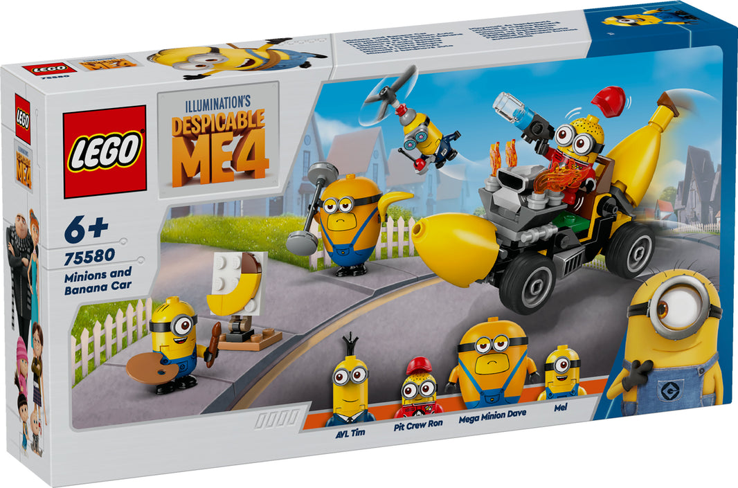 LEGO Despicable Me - Minions und das Bananen Auto (75580) – im GOLDSTEIN.SHOP verfügbar mit Gratisversand ab Schweizer Lager