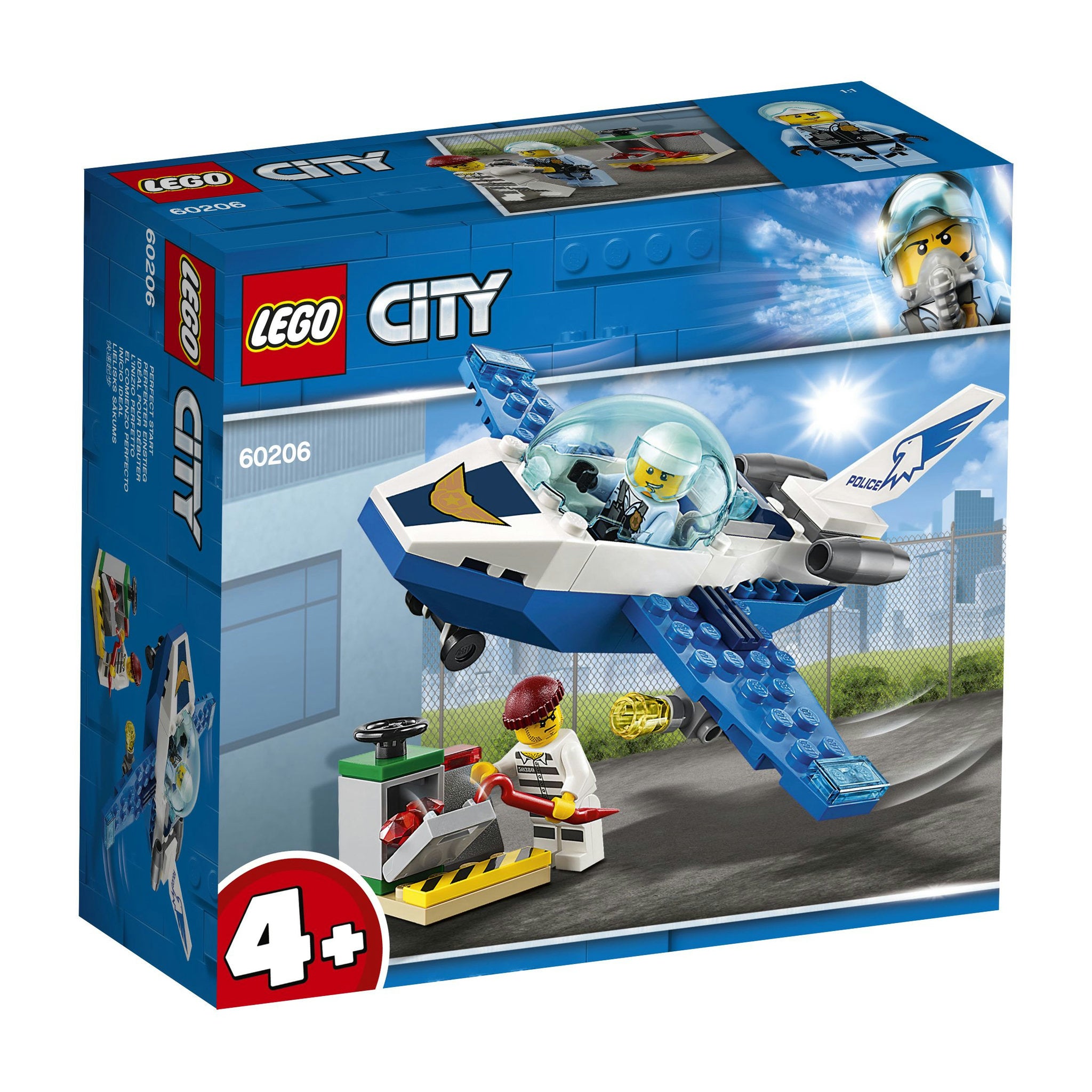 LEGO City - Polizei Flugzeugpatrouille (60206)