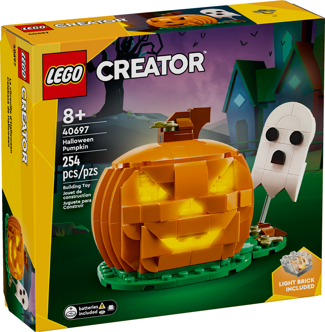 LEGO Creator Halloween-Kürbis (40697) – im GOLDSTEIN.SHOP verfügbar mit Gratisversand ab Schweizer Lager