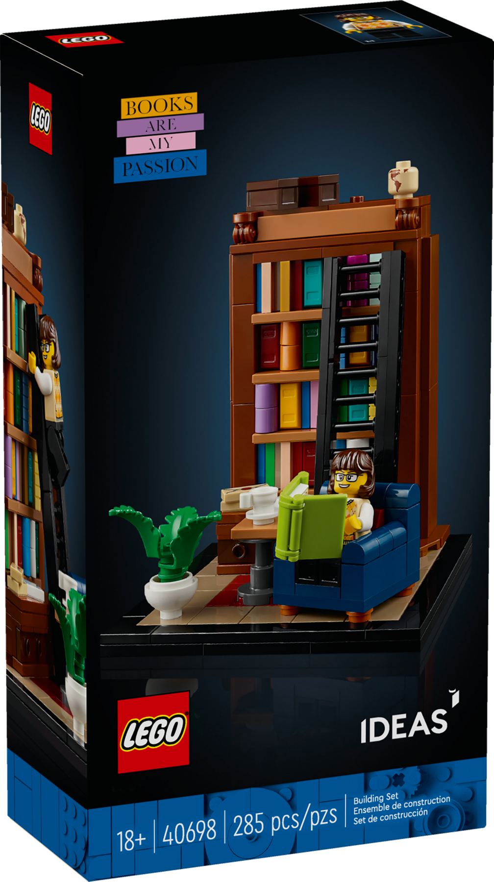 LEGO Ideas Bücher sind meine Leidenschaft (40698) – im GOLDSTEIN.SHOP verfügbar mit Gratisversand ab Schweizer Lager