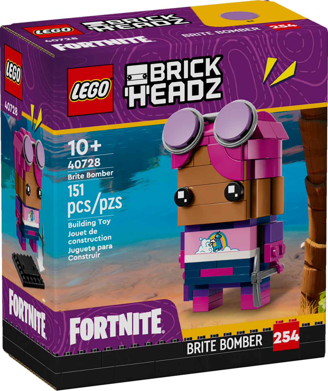 LEGO BrickHeadz Fortnite Farbenbomber (40728) – im GOLDSTEIN.SHOP verfügbar mit Gratisversand ab Schweizer Lager