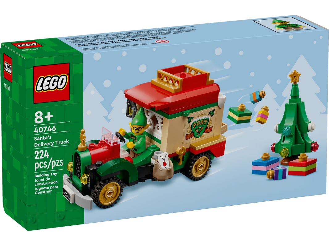LEGO Lieferwagen des Weihnachtsmanns (40746) – im GOLDSTEIN.SHOP verfügbar mit Gratisversand ab Schweizer Lager