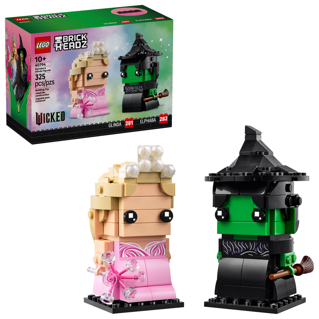 LEGO Brickheadz - Brickheadz Wicked Elphaba und Glinda Figuren (40794)