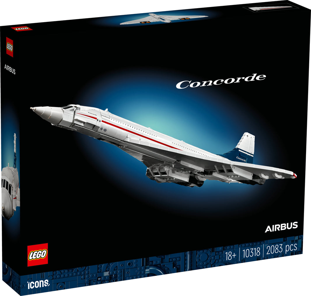 LEGO Icons - Concorde (10318) – im GOLDSTEIN.SHOP verfügbar mit Gratisversand ab Schweizer Lager