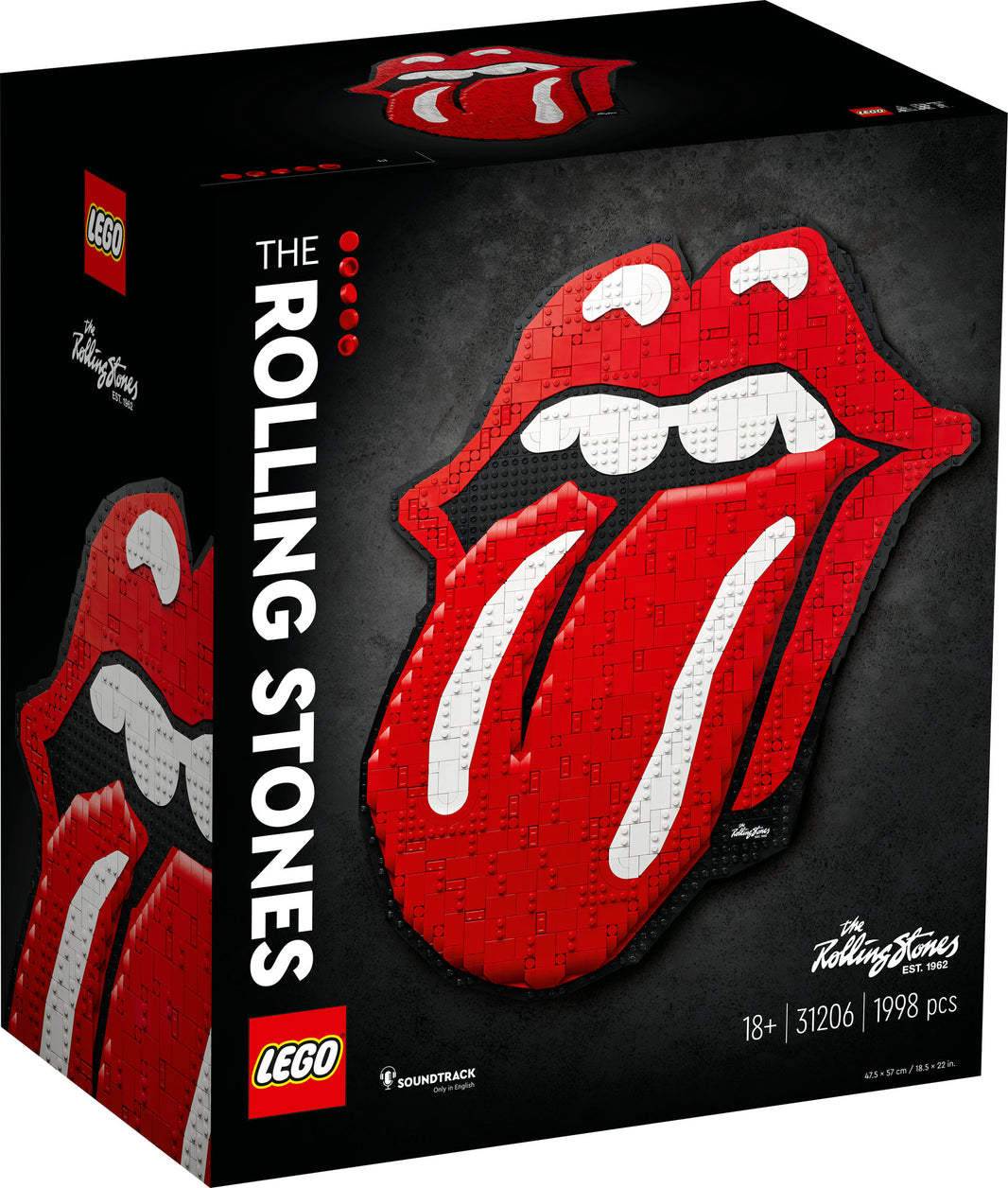 LEGO ART - The Rolling Stones (31206) – im GOLDSTEIN.SHOP verfügbar mit Gratisversand ab Schweizer Lager