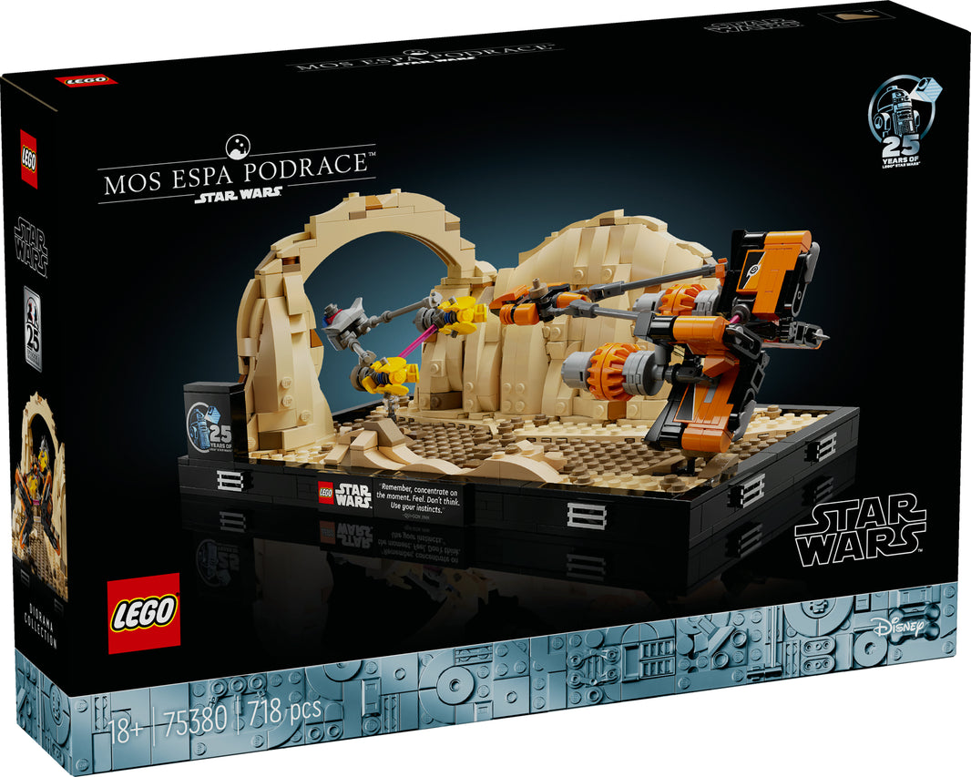 LEGO Star Wars - Podrennen in Mos Espa – Diorama (75380) – im GOLDSTEIN.SHOP verfügbar mit Gratisversand ab Schweizer Lager