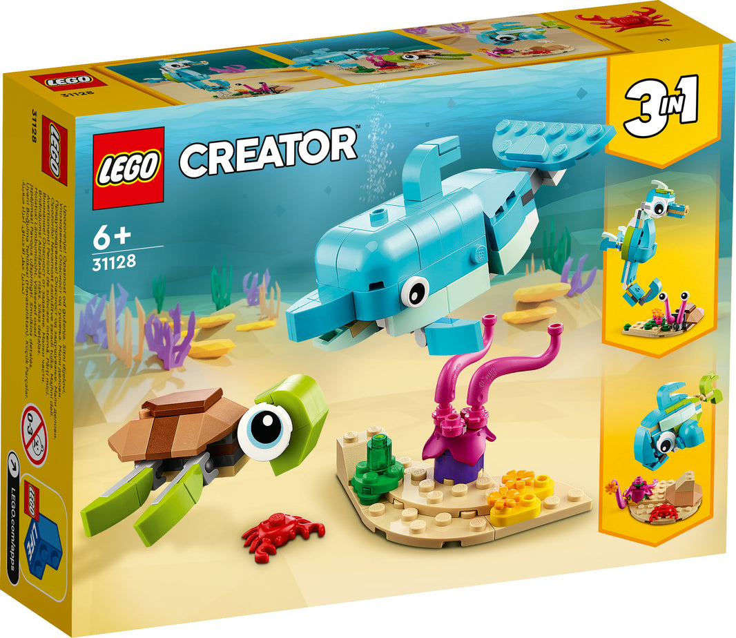 LEGO Creator - Delfin und Schildkröte (31128)