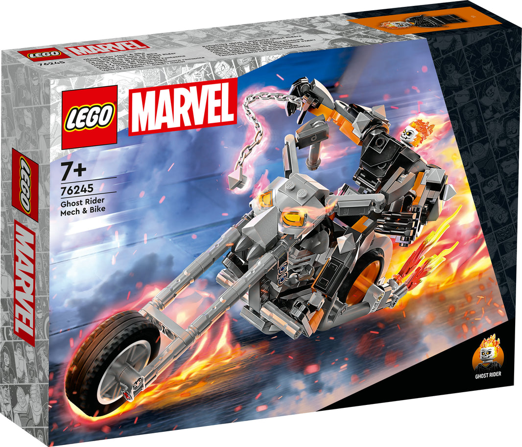 LEGO Marvel - Ghost Rider mit Mech & Bike (76245) – im GOLDSTEIN.SHOP verfügbar mit Gratisversand ab Schweizer Lager