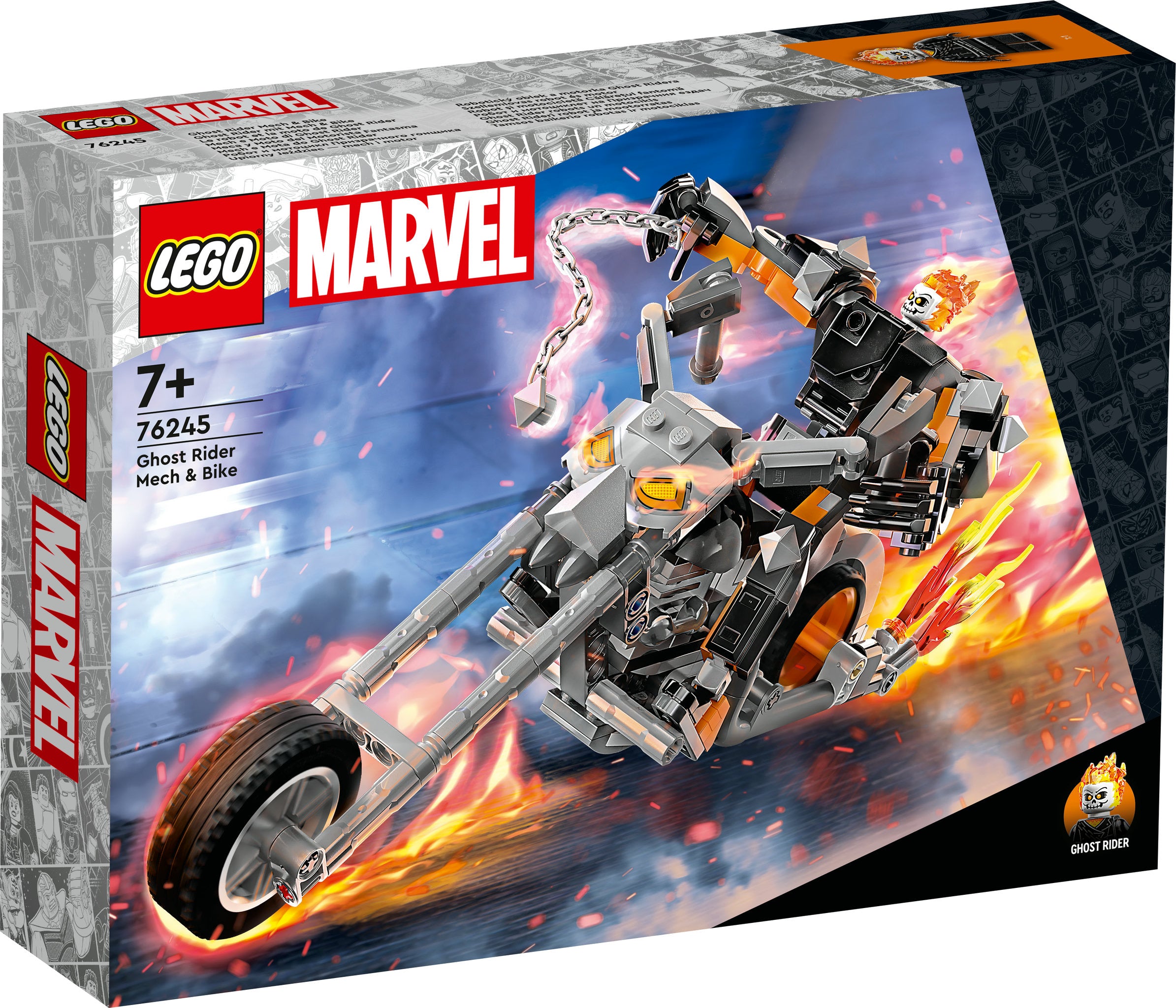 LEGO Marvel - Ghost Rider mit Mech & Bike (76245) – im GOLDSTEIN.SHOP verfügbar mit Gratisversand ab Schweizer Lager