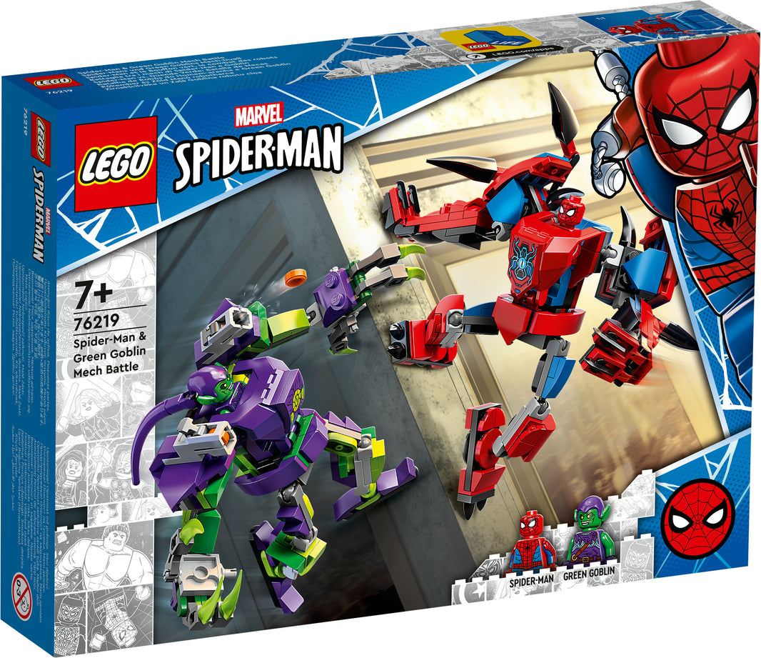 LEGO Super Heroes - Spider-Mans und Green Goblins Mech-Duell (76219)
