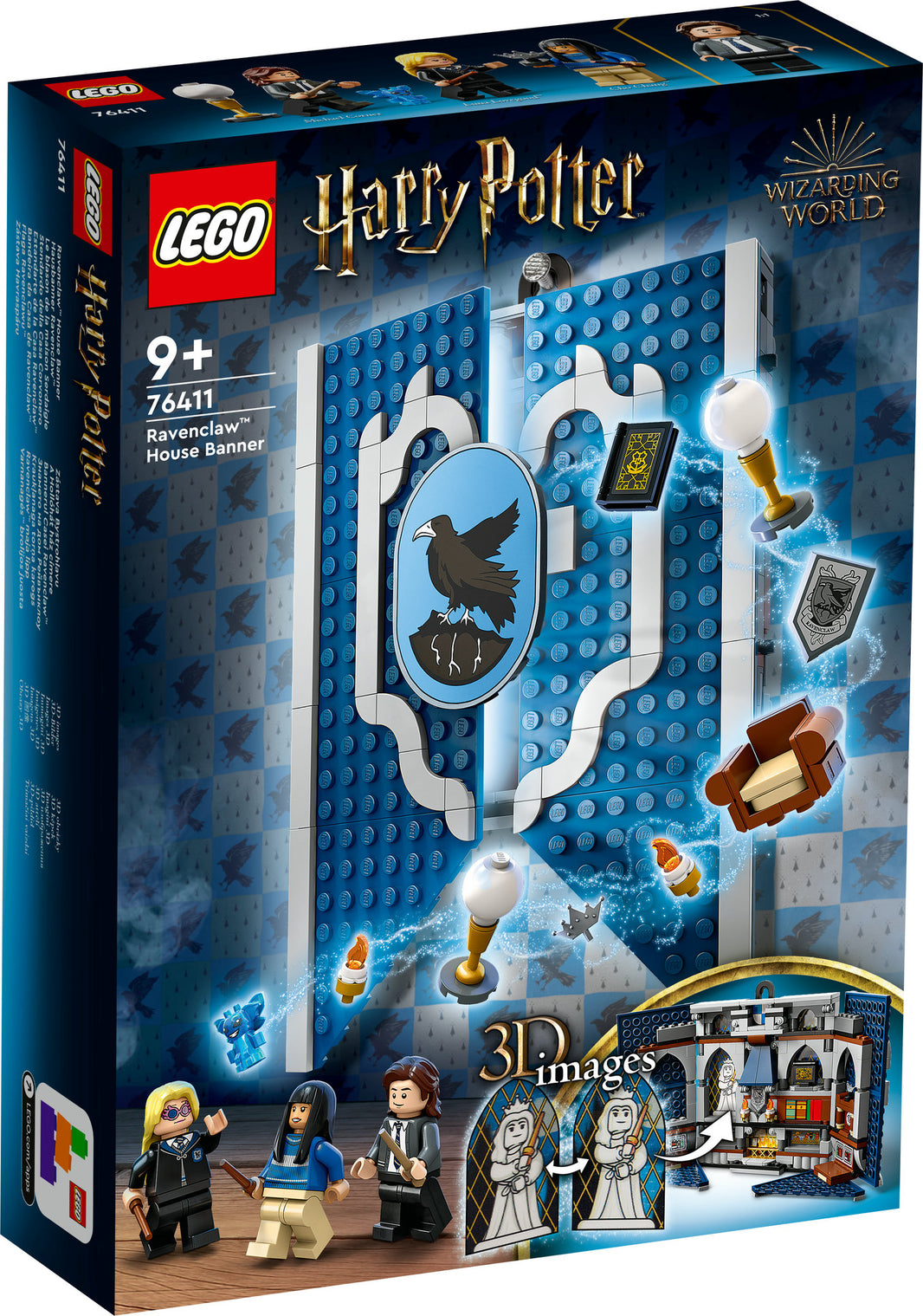 LEGO Harry Potter - Hausbanner Ravenclaw (76411) – im GOLDSTEIN.SHOP verfügbar mit Gratisversand ab Schweizer Lager