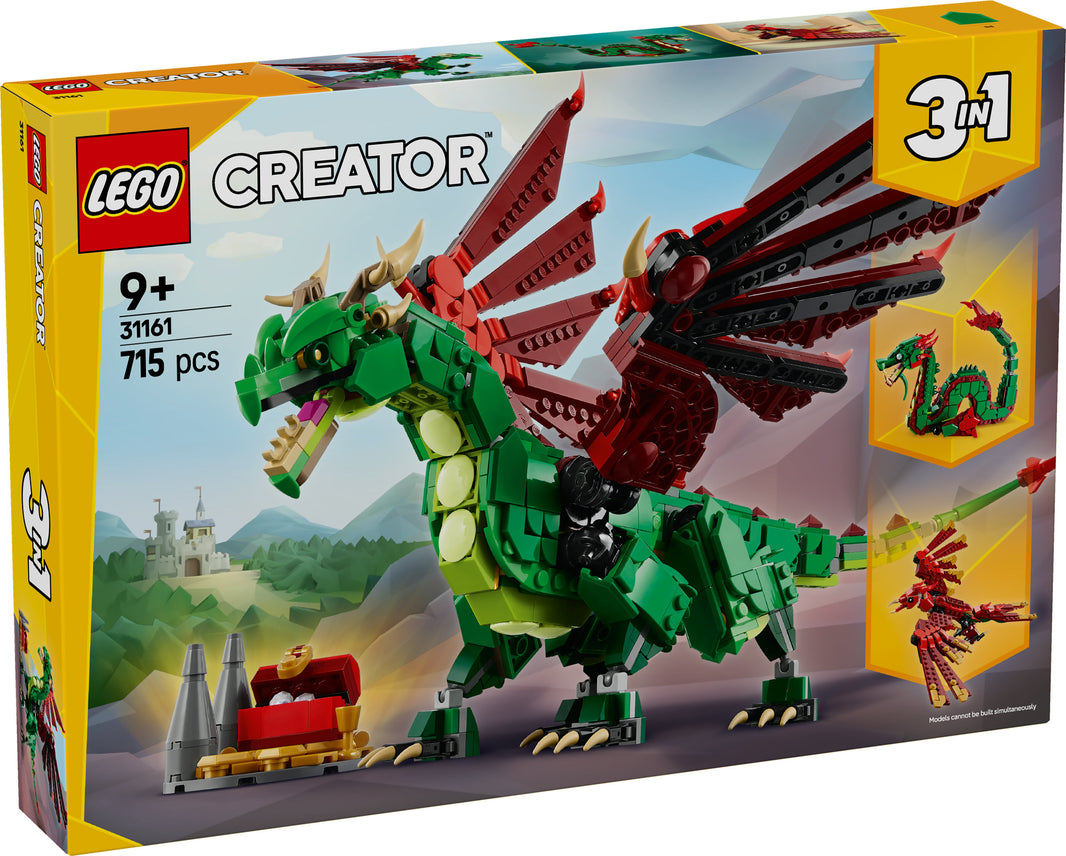 LEGO Creator - Grüner Drache (31161) – im GOLDSTEIN.SHOP verfügbar mit Gratisversand ab Schweizer Lager