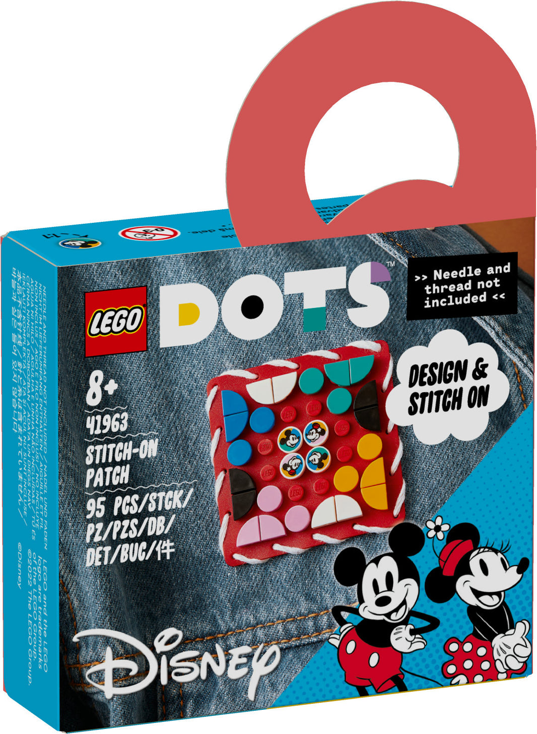 LEGO DOTS - Micky und Minnie Kreativ-Aufnäher (41963)