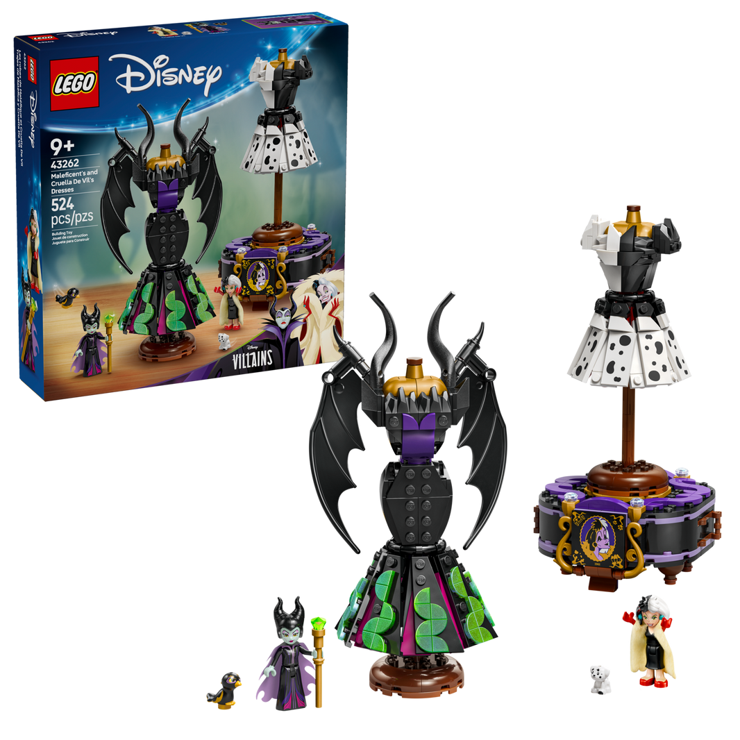LEGO Disney - Die Kleider von Malefiz und Cruella De Vil (43262)