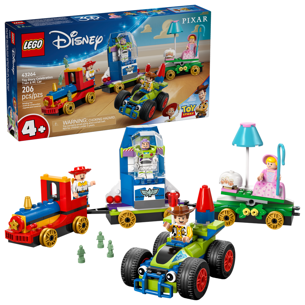 LEGO Disney - Partyzug und das Auto RC aus Toy Story (43264)