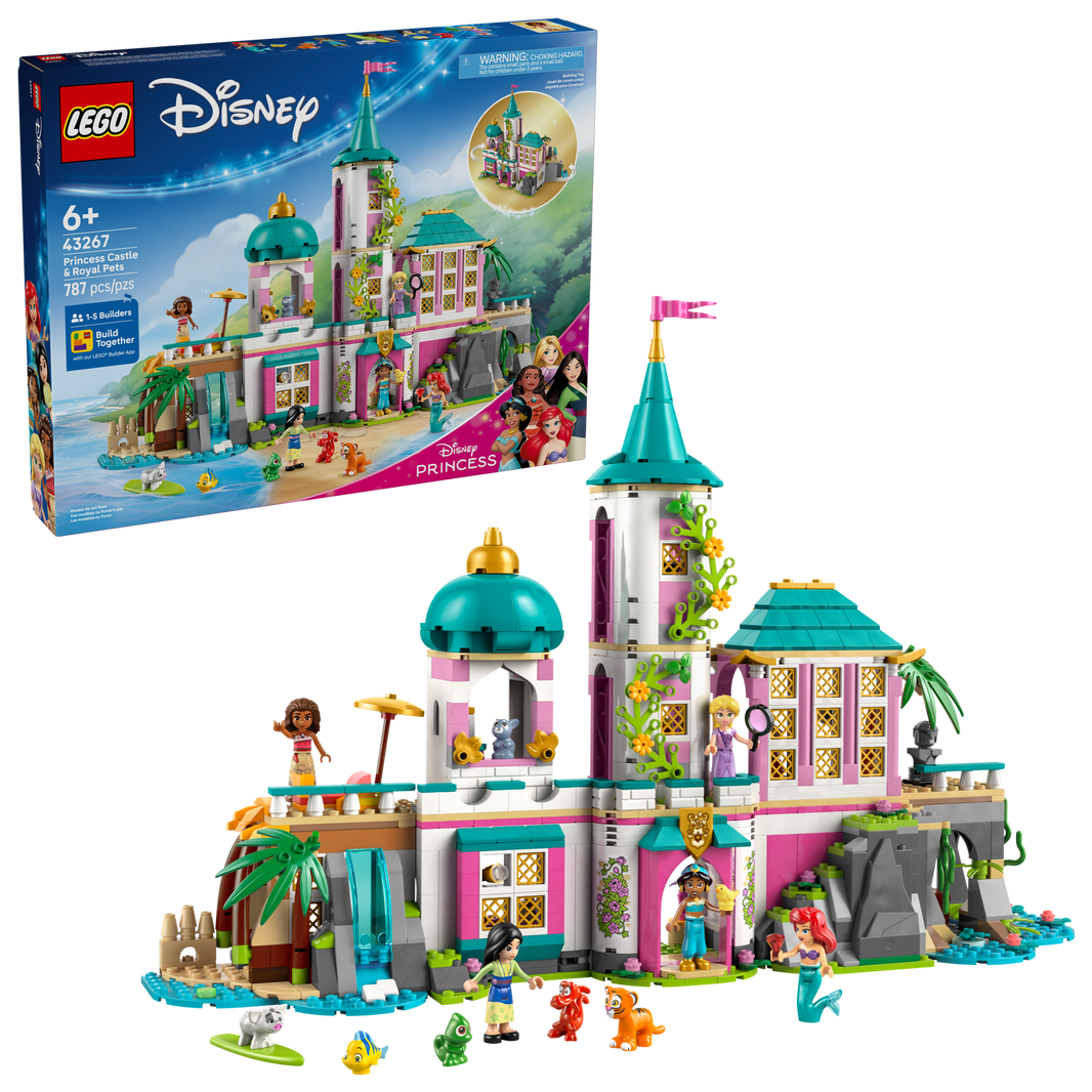 LEGO Disney - Prinzessinnenschloss mit Haustieren (43267)