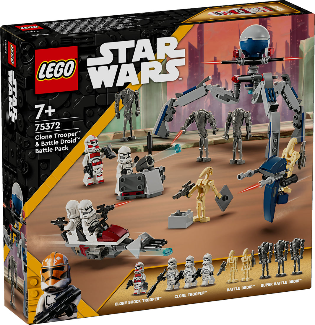 LEGO Star Wars - Clone Trooper & Battle Droid Battle Pack (75372) – im GOLDSTEIN.SHOP verfügbar mit Gratisversand ab Schweizer Lager