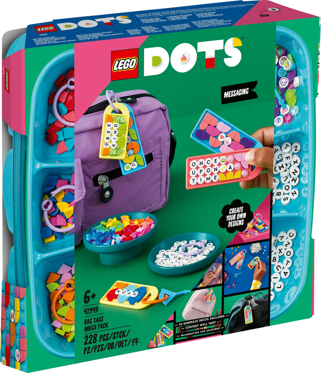 LEGO DOTS - Taschenanhänger Kreativset (41949)