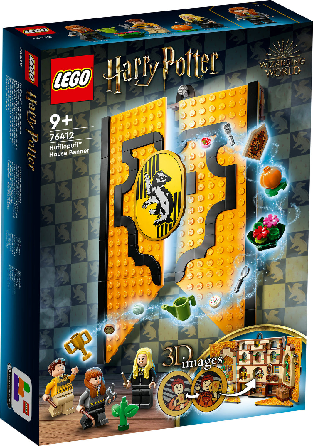 LEGO Harry Potter - Hausbanner Hufflepuff (76412) – im GOLDSTEIN.SHOP verfügbar mit Gratisversand ab Schweizer Lager