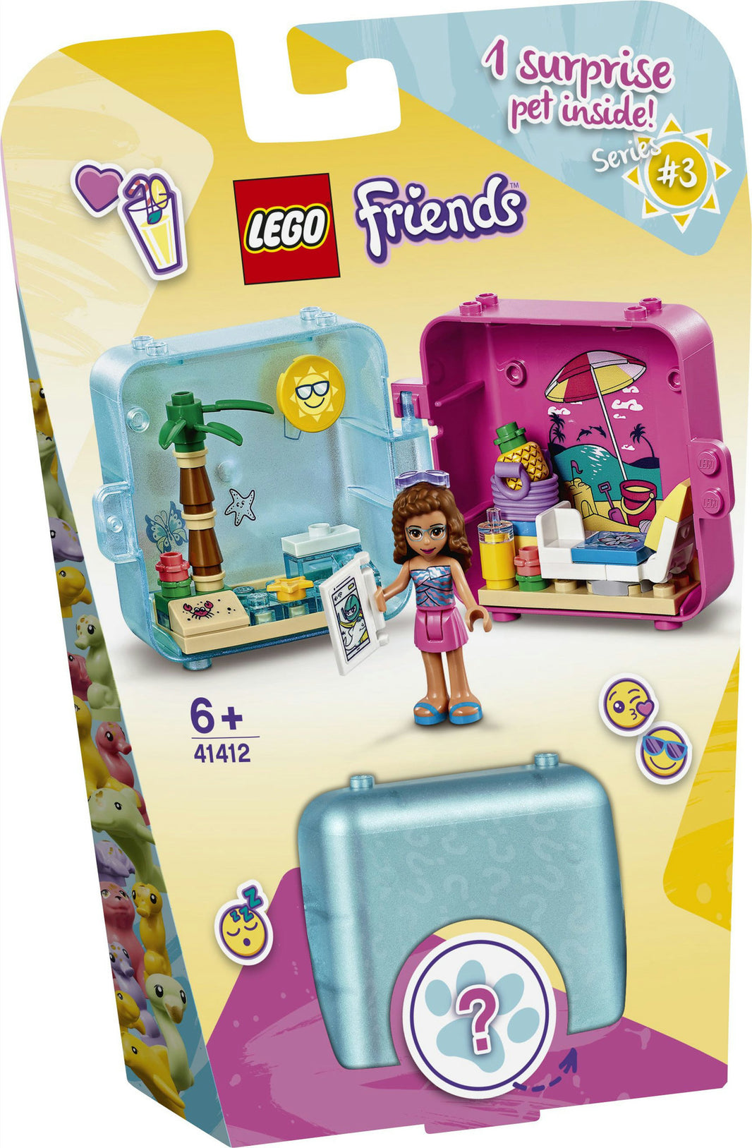 LEGO Friends - Olivias Sommer Würfel - Strandtag (41412)