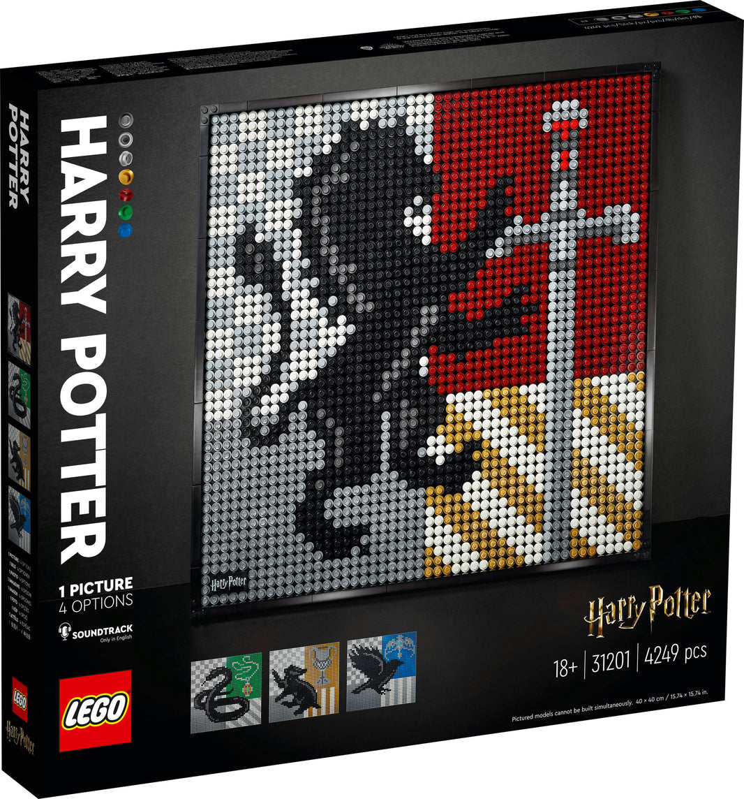 LEGO ART - Harry Potter Hogwarts Wappen (31201) – im GOLDSTEIN.SHOP verfügbar mit Gratisversand ab Schweizer Lager