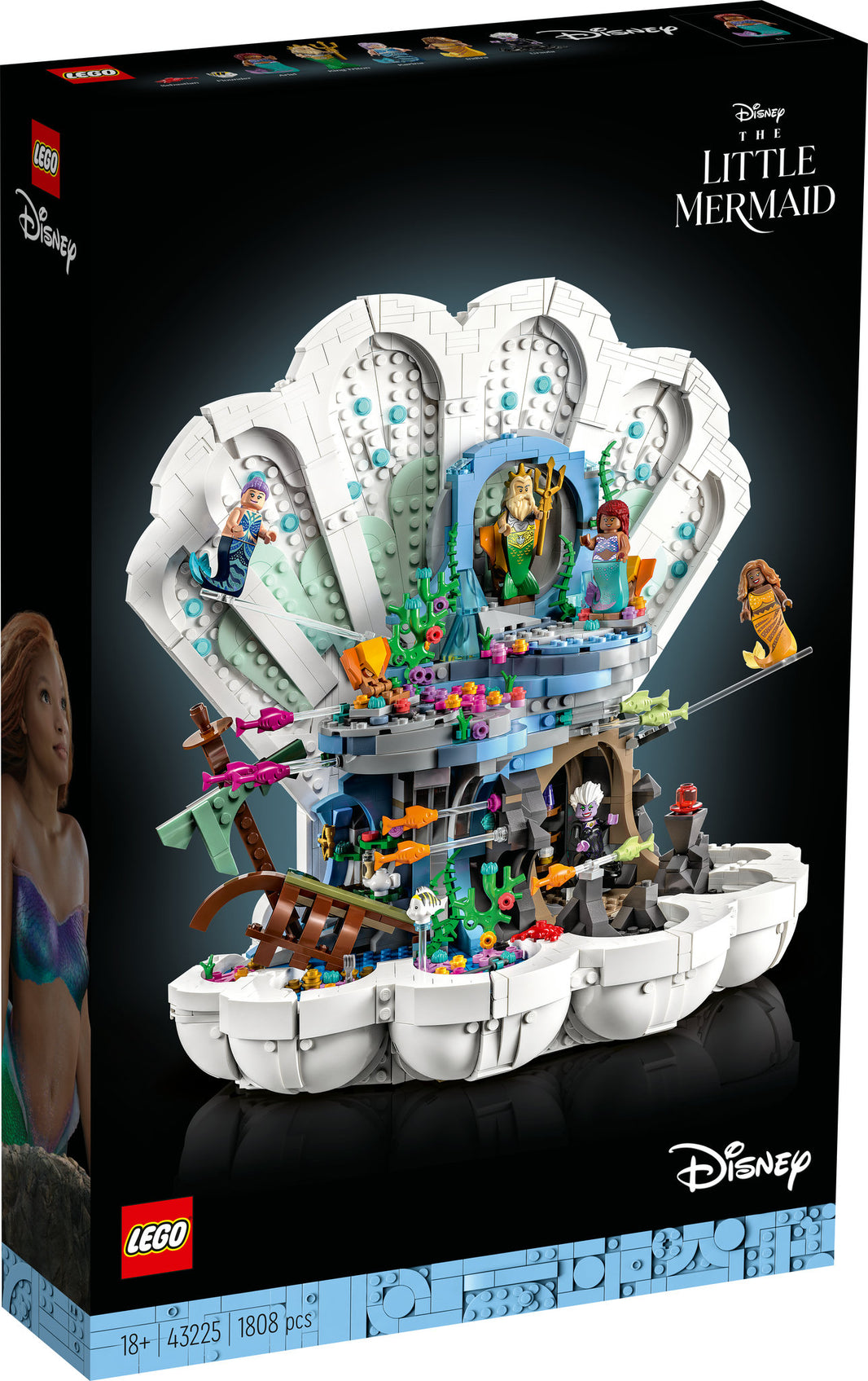 LEGO Disney Princess - Arielles königliche Muschel (43225) – im GOLDSTEIN.SHOP verfügbar mit Gratisversand ab Schweizer Lager